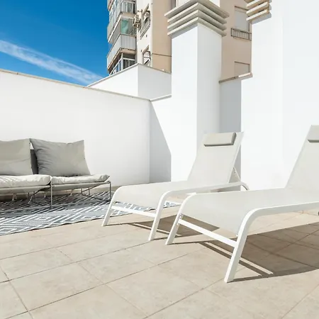 Vibrant With Terrace By Rems * Malaga